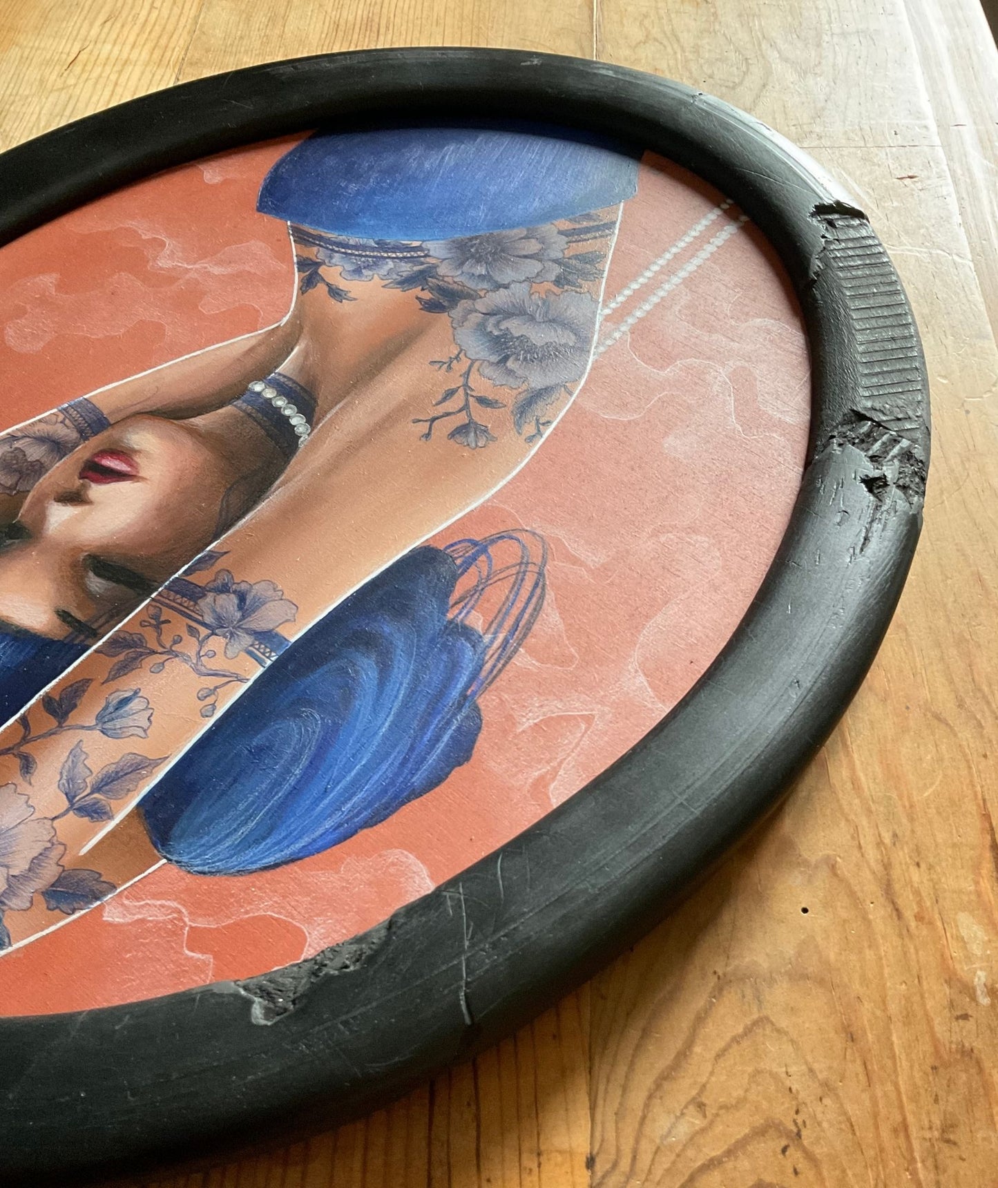 Blue Tattoo (tableau original)