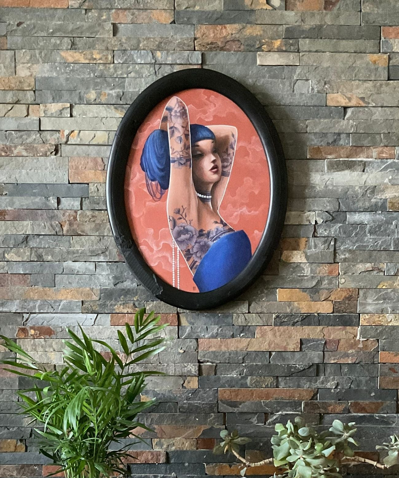 Blue Tattoo (tableau original)