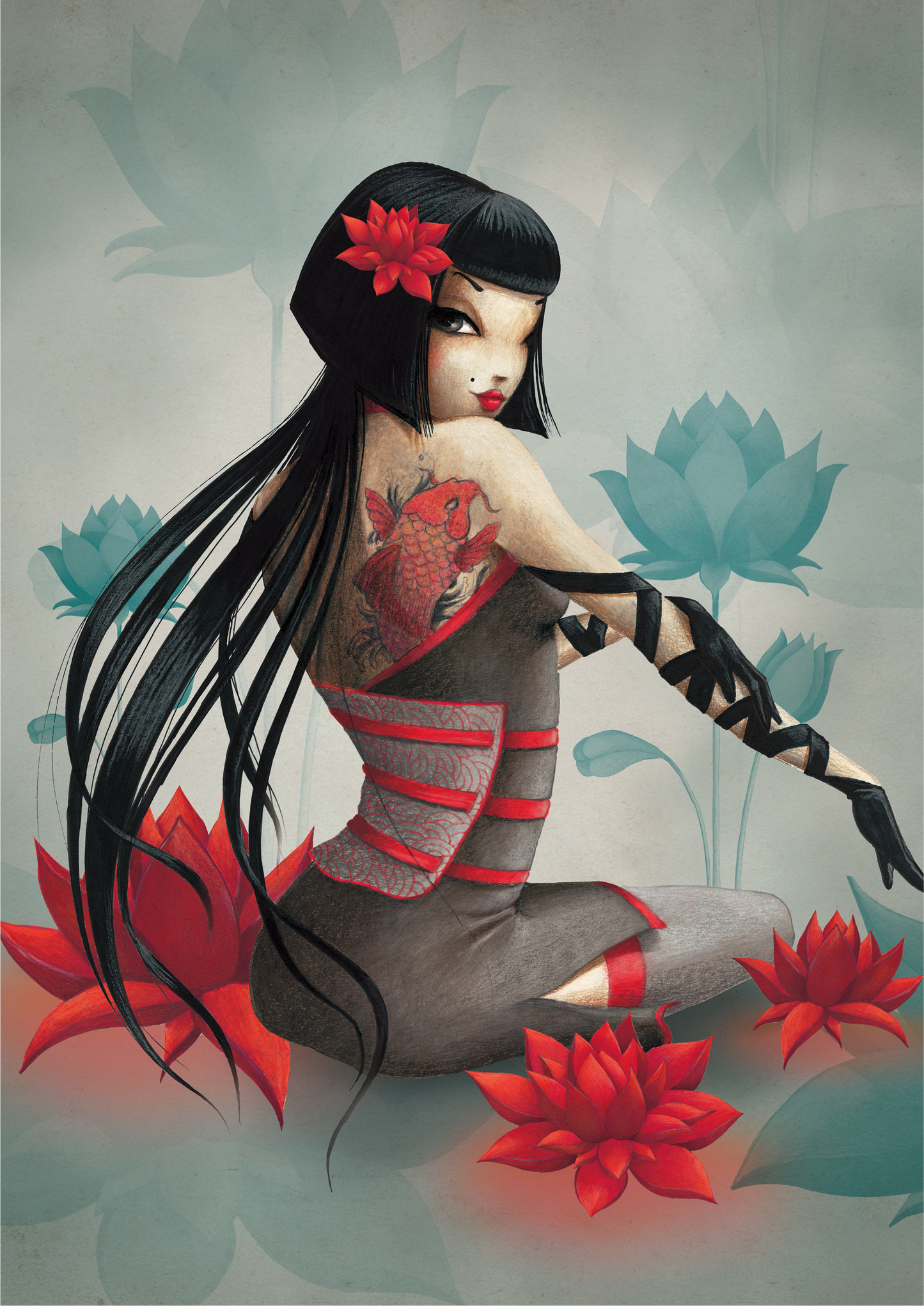 Miss Lilly (tirage signé)