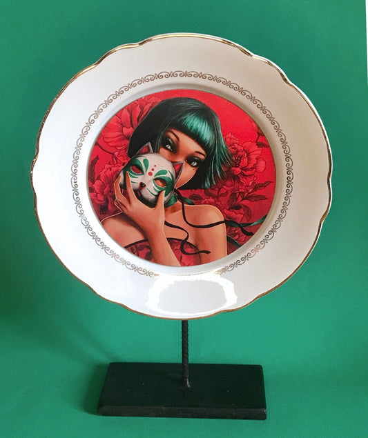 Assiette «Kitsune »